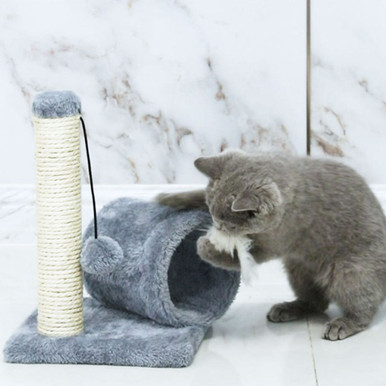 Photos - Cat Toy PetLuv PetLuv™ Kitten Scratching Play Post PTCATSCRATCHPOSTBEDGPCT2858