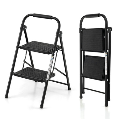 Photos - Ladder Goplus 2-Step Folding Step Stool TJ10003DK