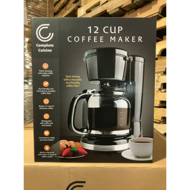 Photos - Coffee Maker Complete Cuisine Complete Cuisine® 12-Cup  CC-1203-12C