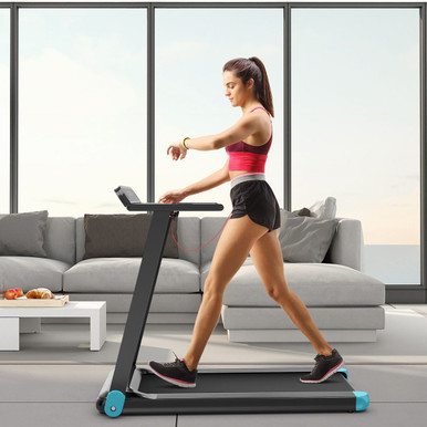 SuperFit™ Folding Compact Treadmill with APP Control & BT Speaker