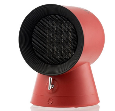 Portable 1500W Ceramic Space Heater - Red