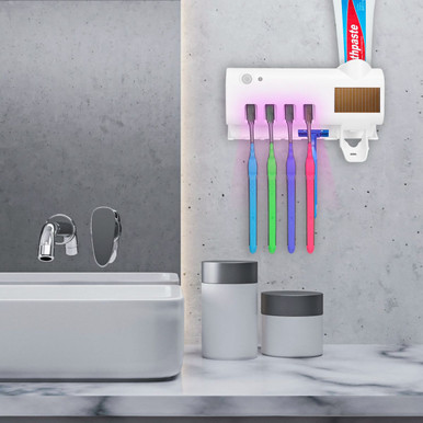 Photos - Toothbrush Holder iMounTEK ® Wall-Mounted  HGTOOTHBRUSHHOLDERGPCT34 