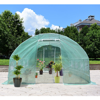 Photos - Greenhouses Goplus Walk-in 10' x 6.5' x 20' Backyard Greenhouse OP3621