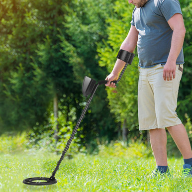 Photos - Metal Detector Costway High Accuracy  Kit with Waterproof Display TL35152 