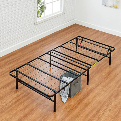 Photos - Bed Frame Amazon Basics Twin XL Foldable Metal Platform  by Amazon Basics®