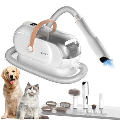 Einoor Professional Pet Grooming Kit with Vacuum Function