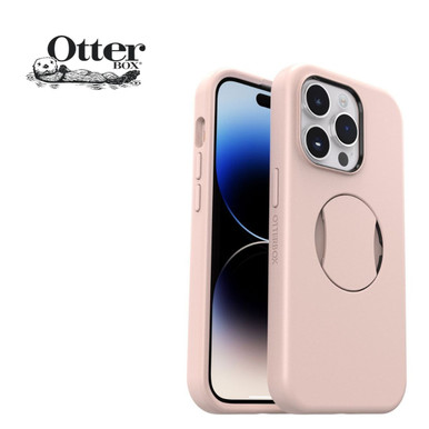 Photos - Case OtterBox OtterGrip Symmetry Series Antimicrobial iPhone 14 Pro MagSafe Cas 