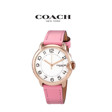 Photos - Wrist Watch Coach Women's Arden White Dial Watch 14503608 