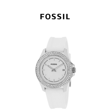 Photos - Wrist Watch FOSSIL Women's Retro Traveler Silver Dial Watch AM4462 