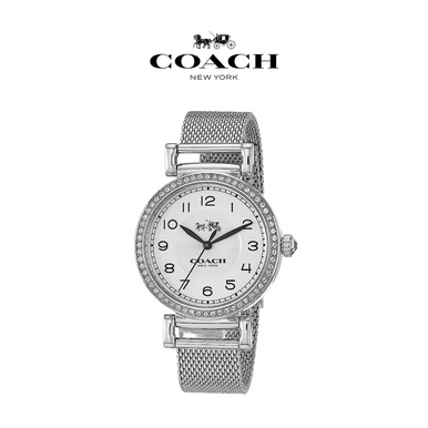 Photos - Wrist Watch Coach Women's Madison Fashion White Dial Watch 14502651 