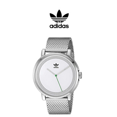 Photos - Wrist Watch Adidas Men's District M2 White Dial Watch Z22-3244 