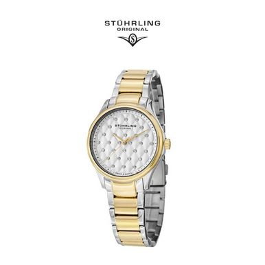 Photos - Wrist Watch Stuhrling Women's Culcita Silver Dial Watch, 567.02 567.02 