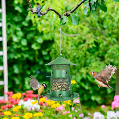 Photos - Bird Feeder / Water Bottle LakeForest LakeForest® Outdoor Hanging Bird Feeder PTBIRDFEEDERGPCT4808