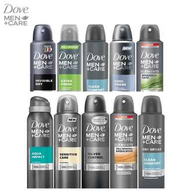 Photos - Deodorant Dove ® Men+Care Antiperspirant  Spray  10PK MEN (10-Pack)