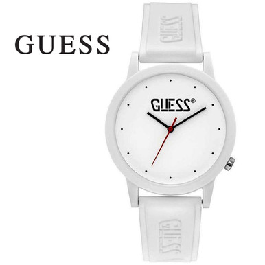 Photos - Wrist Watch GUESS ® Women's Classic White Dial Watch, V1040M1 V1040M1 