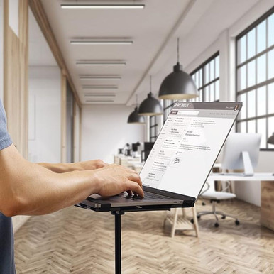 Adjustable Foldable Laptop Tripod Stand