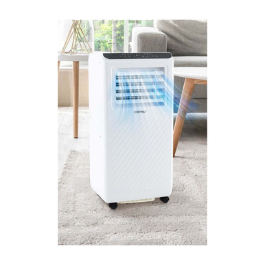 Photos - Air Conditioner Costway 8000-BTU Portable  with Remote Control & LED Digita 