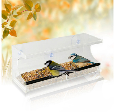 Photos - Bird Feeder / Water Bottle Private Label See-Through Acrylic Window Bird Feeder BRT-BIRD FEEDER