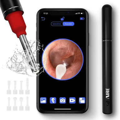 AIRE™ Ear Wax Removal Kit with 1080P FHD Wi-Fi Ear Camera