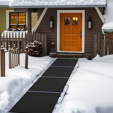 30 x 30-Inch Heated Outdoor Snow-Melting Mat (1 to 3-Pack)