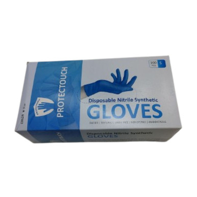 Protectouch Disposable Nitrile Synthetic Gloves (Small)