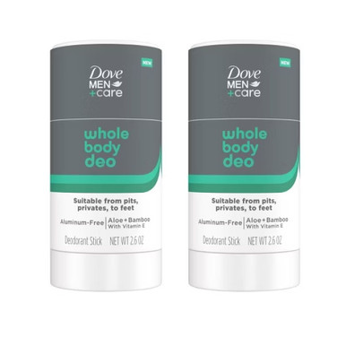 Photos - Deodorant Dove Men + Care Whole Body Deo Stick 079400511553-2 (2-Pack)