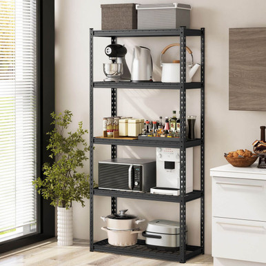 4- or 5-Tier Utility Rack (1- to 4-Pack) - Pick Your Plum