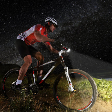 10,000-Lumen Rechargeable LED Bike Headlight