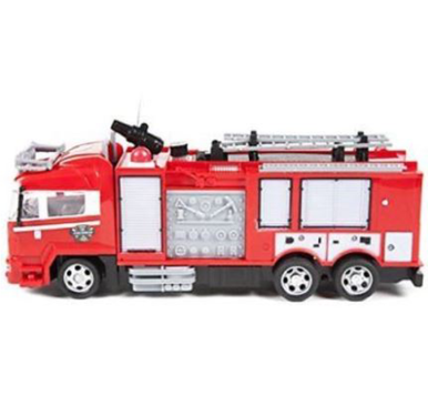 Remote Control Fire Truck with Lights & Water Cannon