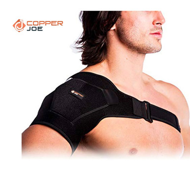 Photos - Braces / Splint / Support copperjoe Copper Joe® Copper-Infused Adjustable Shoulder Brace CJSHOULDER