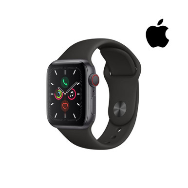 Apple Watch Series 5, GPS + LTE, 40mm, Space Gray Aluminum Case