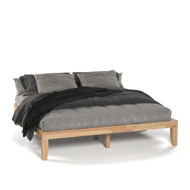 Photos - Bed Frame Goplus King Size 14'' Wooden  HW63261NA