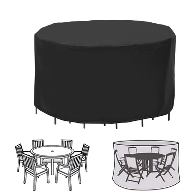 Photos - Other tableware LakeForest Round Table and Chairs Cover  - LakeForest Circul(4- or 6-Seat)