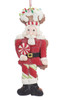 Winter Holiday Cut Out Nutcracker Cookie Ornament