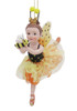 Bumble Bee Dancing Girls Ornament bee in hand front