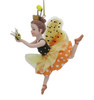 Bumble Bee Dancing Girls Ornament bee in hand side