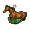 Wild Mustang Horse Glass Ornament brown 12619 12257