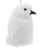 Plush Baby Penguin Ornament White Side