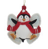 Snowman or Penguin Snow Angel Ornament Snowman or Penguin Penguin Front