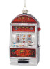 Red 7's Slot Machine Glass Ornament