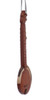 Intarsia Wood Banjo Ornament Side