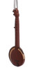 Intarsia Wood Banjo Ornament Back
