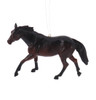 Shiny Bay Quarter Horse Ornament