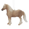 Dapple Palomino Male Welsh Pony Ornament Side