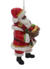 Black Kwanzaa Santa Ornament Right Side