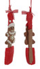 Set of 3 Kitchen Utensil with Cookie Handle Ornaments Spatula Side Back