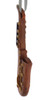 Saxophone Intarsia Wood Ornament front