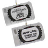 Man Cave Beer Keg Ornaments