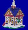 Birdhouse Our New Home Old World Christmas Glass Ornament 20052 inset