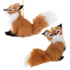 Sassy Furry Red Fox Ornament